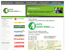 Tablet Screenshot of alfaagro.cz